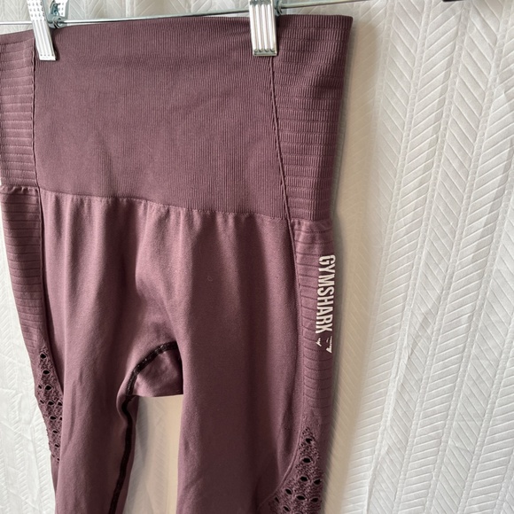Gymshark Energy Seamless Shape Enhancing Legging Purple Cutout Size Small - Picture 7 of 11
